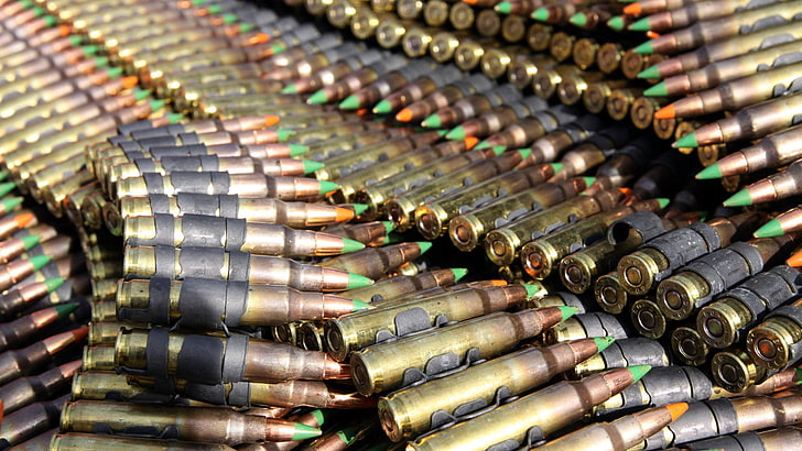 brun ammunition, ammunition, militär, vapen, HD tapet