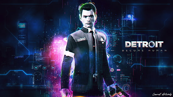 Detroit se convierte en humano, Connor (Detroit: Become Human), Fondo de pantalla HD HD wallpaper