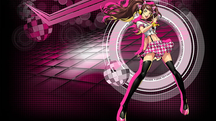 Persona, Persona 4: Dancing all Night, Rise Kujikawa, Video Game, HD wallpaper