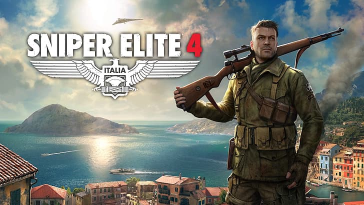 Sniper Elite 4, jogos de vídeo, PlayStation, PlayStation 4, HD papel de parede