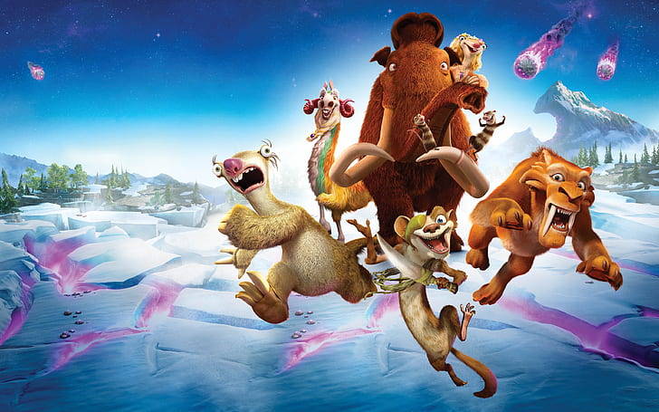 ice age collision course, meteor, Movies, HD wallpaper