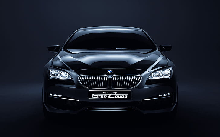 BMW Concept Gran Coupe, BMW Gran Coupe Concept, BMW BMW Gran Coupe, BMW Concept, BMW концептуальный автомобиль, HD обои