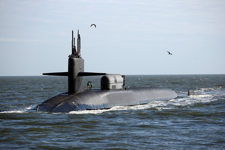 extension, georgia, military, navy, nuclear, submarine, usa, uss, HD wallpaper