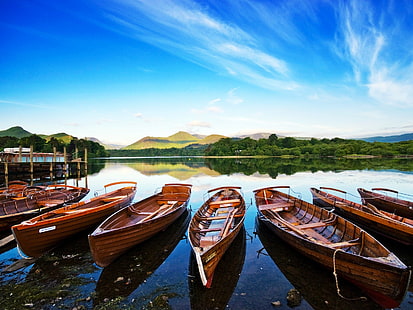 Keswick di Lake District HD, alam, pemandangan, danau, di, distrik, keswick, Wallpaper HD HD wallpaper