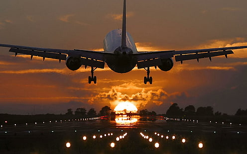 Боинг 767-300, Мюнхен, самолети, 767-300, самолети, Боинг, търговски, Мюнхен, самолетни самолети, HD тапет HD wallpaper