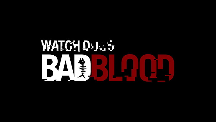 لعبة فيديو ، Watch Dogs ، Logo ، Watch Dogs: Bad Blood، خلفية HD