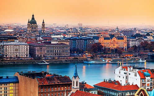 Budapeste Capital da Hungria, budapeste, capital, hungria, viagens e mundo, HD papel de parede HD wallpaper