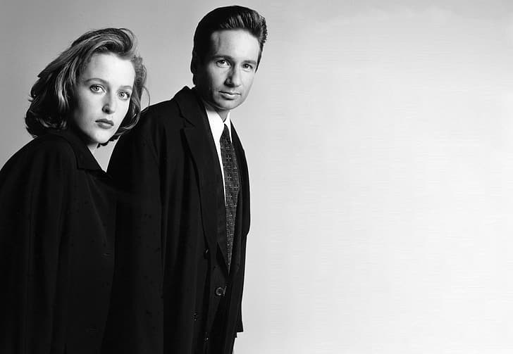 the series, The X-Files, Classified material, Dana, Малдер, HD wallpaper