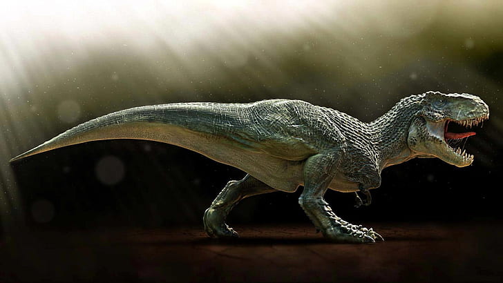 Paläontologie, fleischfressender Dinosaurier, Paläontologie, fleischfressender Dinosaurier, HD-Hintergrundbild