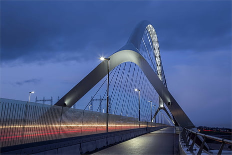 Puente, Holanda, Holanda, Nijmegen, Fondo de pantalla HD HD wallpaper