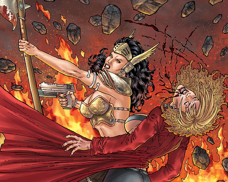boundless comics, goddess, war, HD wallpaper