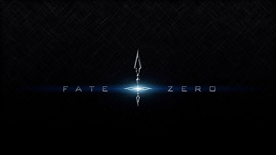 โลโก้ Fate Zero, Fate / Zero, วอลล์เปเปอร์ HD HD wallpaper