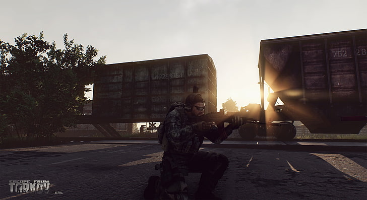 Escape from Tarkov, War Game, first-person shooter, HD wallpaper