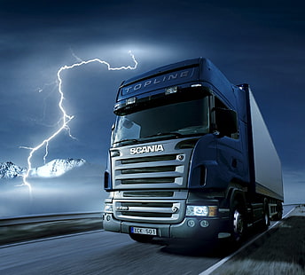 Видеоигра, Euro Truck Simulator 2, Scania, Грузовик, HD обои HD wallpaper