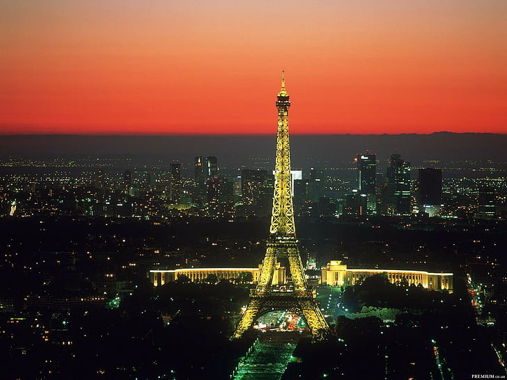Eiffeltornet, Paris, Frankrike, HD tapet