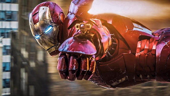 Обои Marvel Iron-Man, Железный Человек, HD обои HD wallpaper