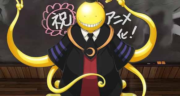 Teacher Koro of Assassination Classroom, Anime, Assassination Classroom, Koro-sensei, HD wallpaper HD wallpaper