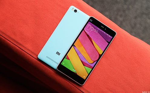 Xiaomi smartphone preto, xiaomi mi4c, smartphone, tela sensível ao toque, HD papel de parede HD wallpaper