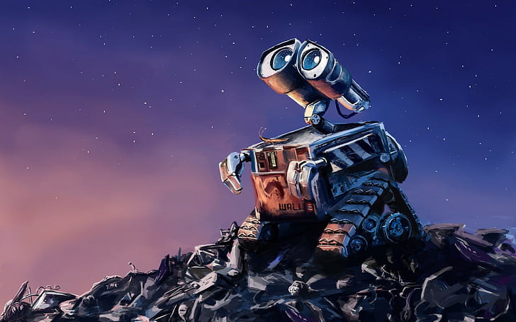 Animation, artwork, movies, robot, WALL·E, HD wallpaper | Wallpaperbetter
