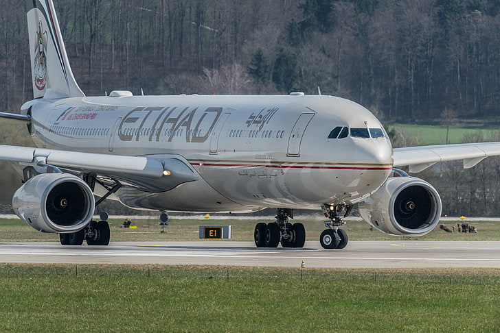 runway, The plane, Passenger, Airbus, A330, HD wallpaper