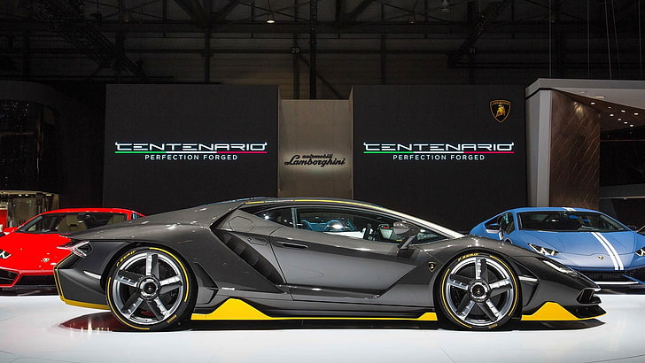 Lamborghini, Lamborghini Centenario LP770-4, Super Car, egzotyczny, samochód, Tapety HD