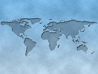 3D World Earth 3D WORLD Abstrato 3D e CG HD Art, Mapa, Terra, Mundo 3D, Mapa do Mundo, Mapa do Mundo, HD papel de parede HD wallpaper