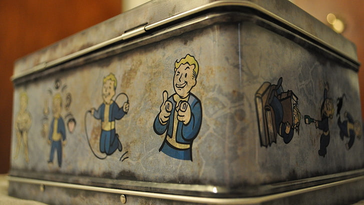 video games, Fallout, Fallout 3, Vault Boy, HD wallpaper