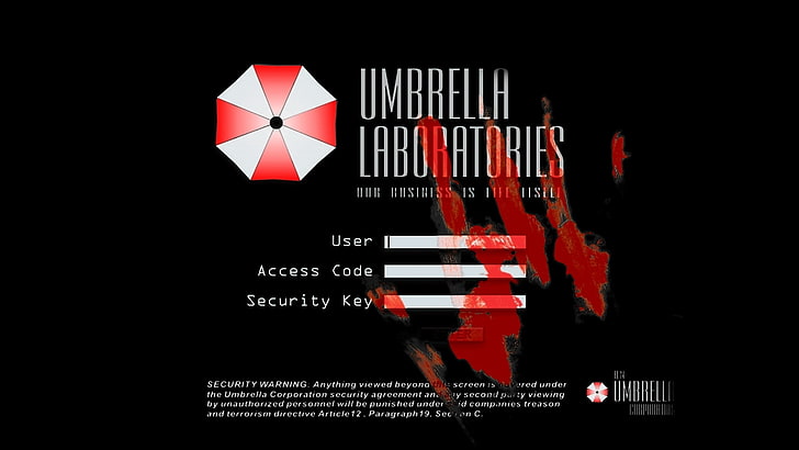 resident evil umbrella corp 1920x1080 Gry wideo Resident Evil HD Art, Resident Evil, Umbrella Corp., Tapety HD