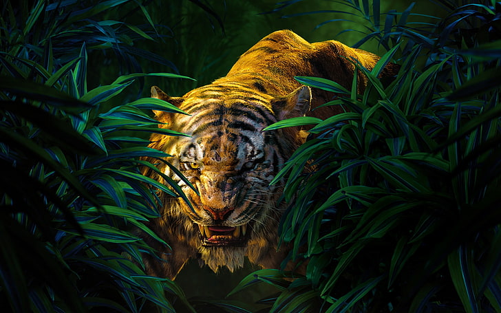 Shere khan the jungle book-Film Poster HD Wallp .., Wallpaper HD