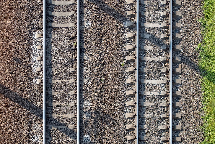 ferrovia, binari, Sfondo HD