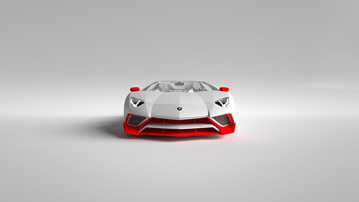 Lamborghini Aventador, LP 750-4 SV, Vitesse AuDessus, HD papel de parede