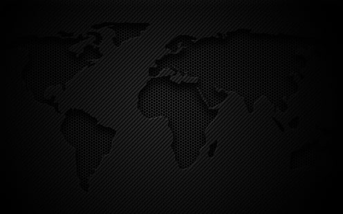 illustration de carte du monde, terre, le monde, carbone, Fond d'écran HD HD wallpaper