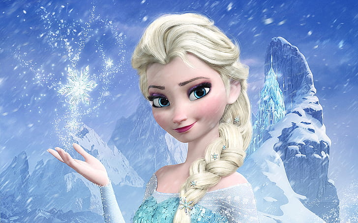 Movie, Frozen, Elsa (Frozen), Frozen (Movie), HD tapet