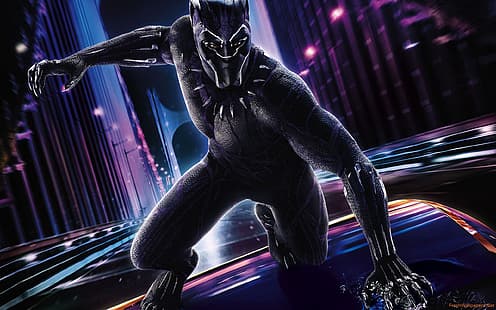 Black Panther, Marvel Cinematic Universe, MCU, Wakanda, T'challa, Wallpaper HD HD wallpaper
