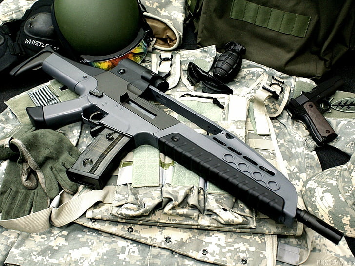 Оружие, штурмовая винтовка, Heckler & Koch XM8, HD обои