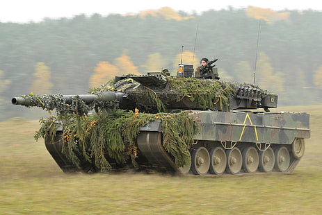 leopard, leopard 2, militär, tank, stridsvagnar, vapen, HD tapet HD wallpaper