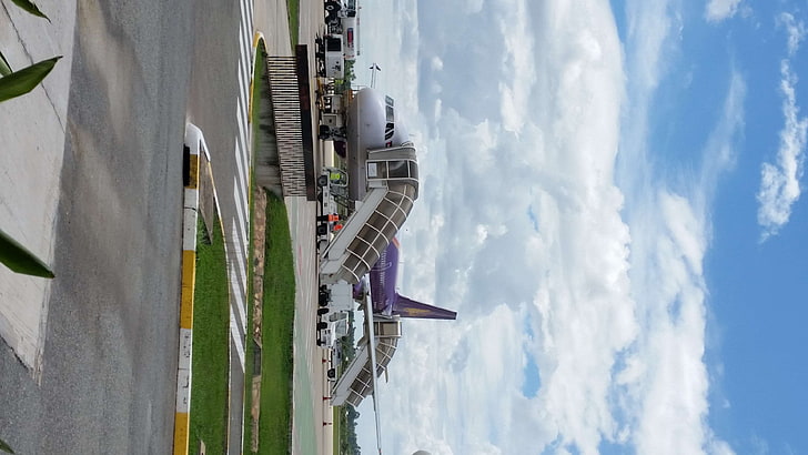 samolot, lotnisko w kambodży, siem reap, Tapety HD