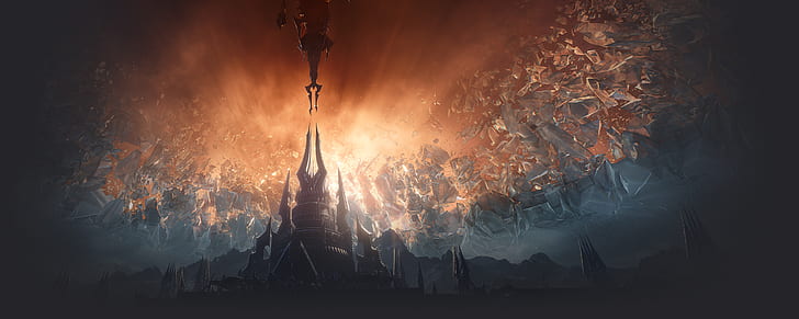 World of Warcraft, World of Warcraft: Shadowlands, Lich King, video games, HD wallpaper