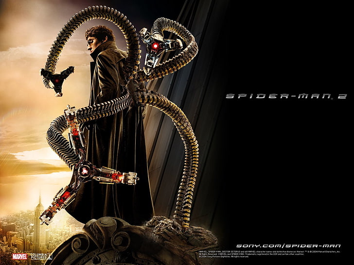 Spider-Man, Spider-Man 2, Alfred Molina, Wallpaper HD