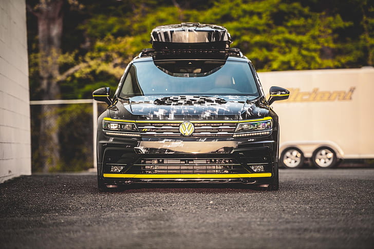 Volkswagen Tiguan, 2019 vw tiguan, car, HD wallpaper
