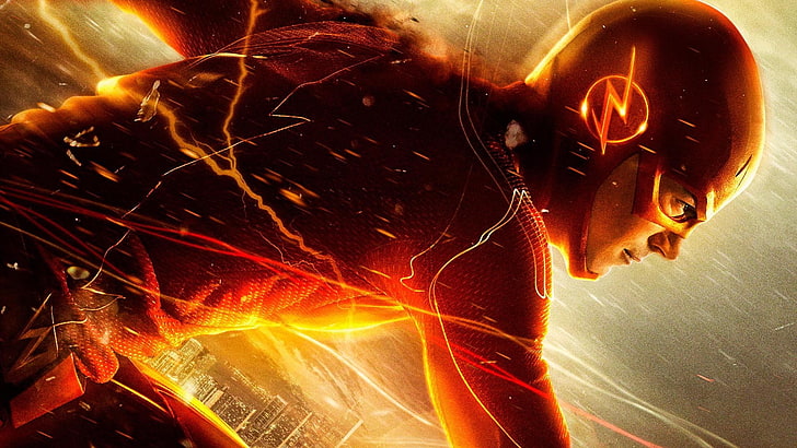 El póster de la película Flash, The Flash, Fondo de pantalla HD