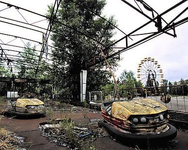 Pripyat, apocalíptico, Chernobyl, abandonado, ruina, Fondo de pantalla HD HD wallpaper