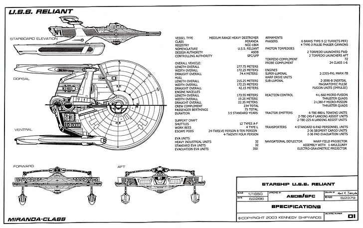 Star Trek, Schematic, Space, Spaceship, Sfondo HD