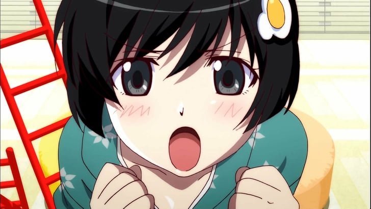 Anime, Monogatari (Serie), Erröten, Tsukihi Araragi, HD-Hintergrundbild