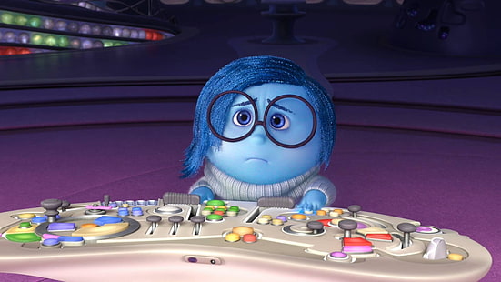 Film, Inside Out, Sadness (Inside Out), Tapety HD HD wallpaper