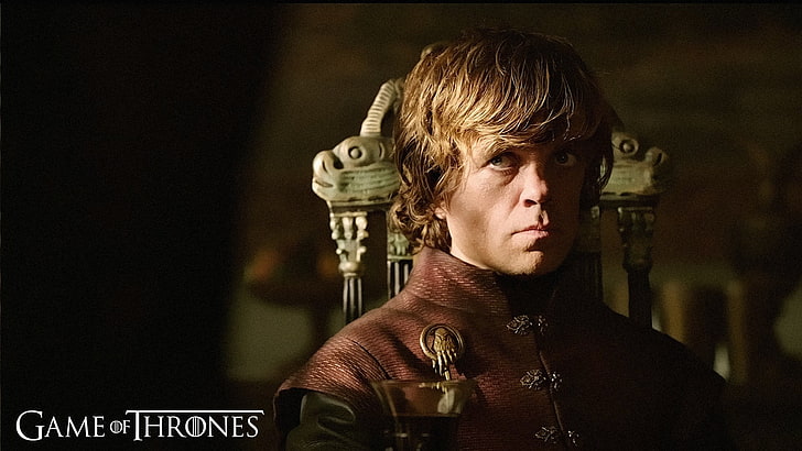 women's black and white shirt, Game of Thrones, Peter Dinklage, Tyrion Lannister, HD wallpaper