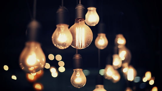 Beleuchtung, Licht, Glühbirne, Lampe, HD-Hintergrundbild HD wallpaper