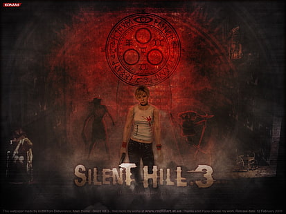 Sfondo di Silent Hill 3, Silent Hill, muratore di erica, videogiochi, Silent Hill 3, Sfondo HD HD wallpaper