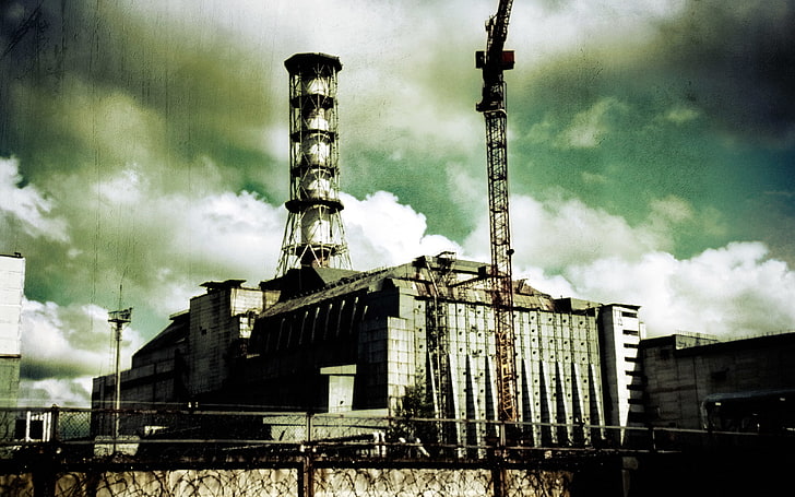 Tjernobyl, kärnkraft, växter, kraft, pripyat, HD tapet