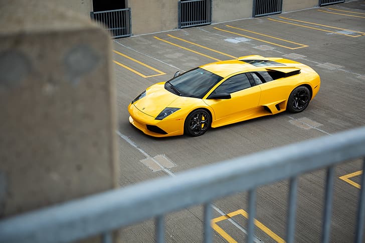 Lamborghini, Murciélago, Estacionamiento, Lp640, Fondo de pantalla HD
